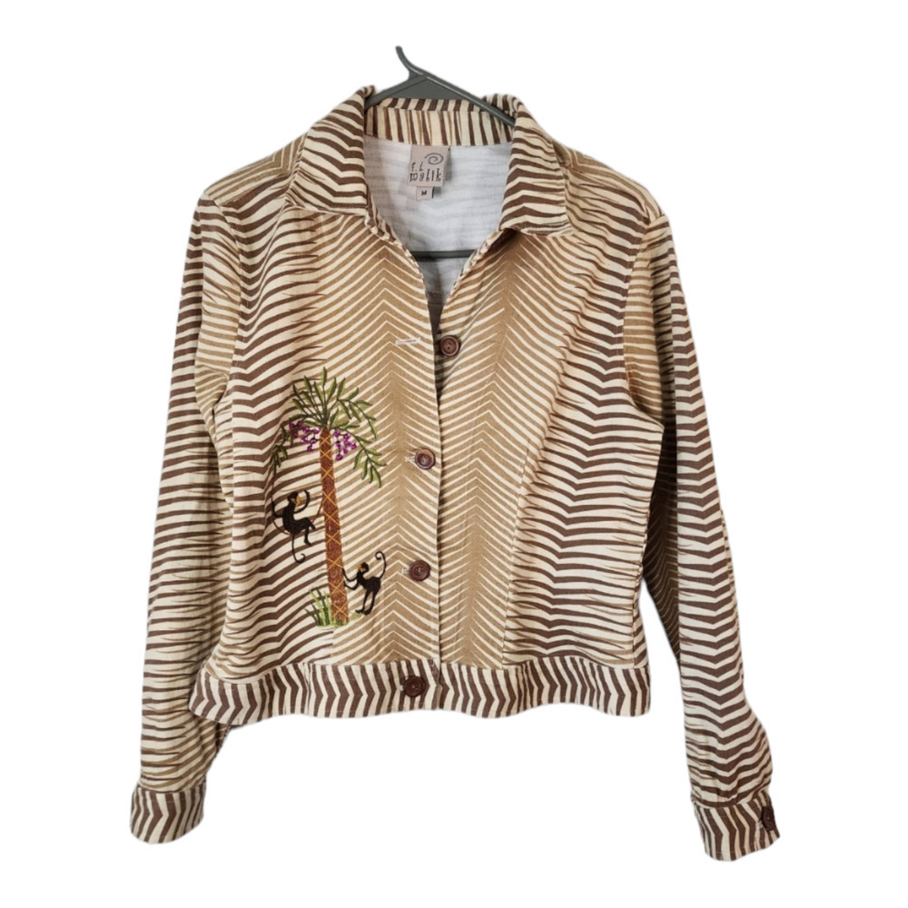 Rare vintage FL Malik monkey blazer size medium